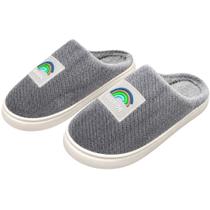 Pantufa Chinelo Peluciado Pelucia Adulto Maasculino Feminino Grafite Antiderrapante Confortavel Pai Mãe - 40/41 Pantufa Chinelo Peluciado Pelucia Adulto Maasculino Feminino Grafite Antiderrapante Confortavel Pai Mãe - 40/41