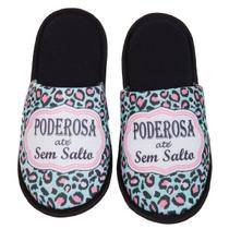 Pantufa Chinelo Poderosa Feminino Cotton Day Inverno Pantufa Chinelo Poderosa Feminino Cotton Day Inverno