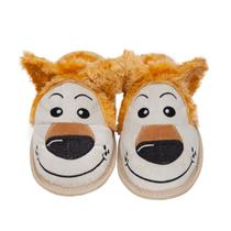 Pantufa Chinelo Rei Leao Simba Plush Inverno Fantasia Frio