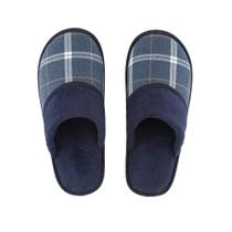 Pantufa Chinelo Xadrez Azul 41/42 Jolitex