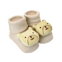 Pantufa Clingo Urso Bege