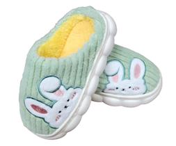 Pantufa Coelhinho Fofinho Infantil Confortável Antiderrapant - Fênix