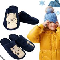 Pantufa De Casa Infantil Menino Menina Pelúcia Confortável - REDSTAR