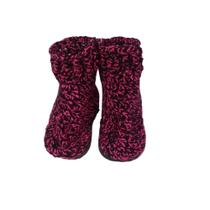 Pantufa de Lã Infantil Pink Mescla 18 Pantufa de Lã Infantil Pink Mescla 18