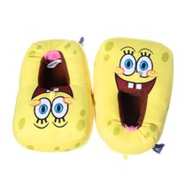 Pantufa fechada Bob Esponja quentinha 3D zona criativa