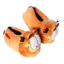 Pantufa fechada Garfield quentinha 3D zona criativa gatinho