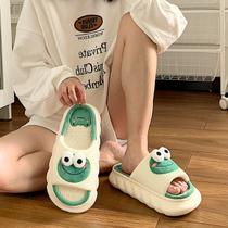 Pantufa Feminina Adulta Pé Quente Animais Fofinhos Sapato Super Macia Sapo