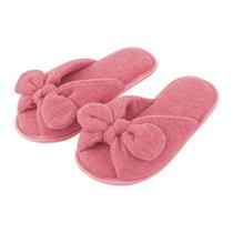Pantufa Feminina Com Laço Antiderrapante Super Fofinha e Resistente Chinelo de Quarto Pantufa Feminina Com Laço Antiderrapante Super Fofinha e Resistente Chinelo de Quarto