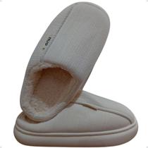 Pantufa feminina de cotelê ref. ptf06156 Pantufa feminina de cotelê ref. ptf06156