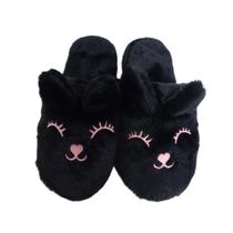 Pantufa Feminina Estampa Gato Preta Basic+ Nº 39/40 Pantufa Feminina Estampa Gato Preta Basic+ Nº 39/40