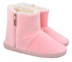 Pantufa Feminina Inverno em Plush Forrada RZ Vairelli Pantufa Feminina Inverno em Plush Forrada RZ Vairelli