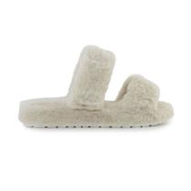 Pantufa Feminina Lugo Comfy Chinelo Bege - 2137