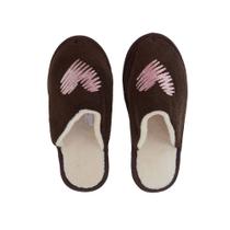 Pantufa Feminina Maria Emilia Chinelo Vanila Marrom Pantufa Feminina Maria Emilia Chinelo Vanila Marrom