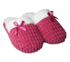 Pantufa Feminina Pink 36/37 - Laço Pantufa Feminina Pink 36/37 - Laço