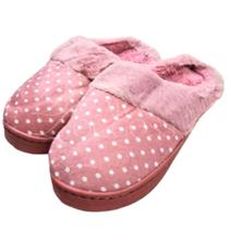 Pantufa feminina winter dots tamanho 36-41 - interponte