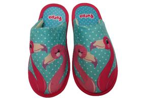 Pantufa Flamingo Ferpa - Chinelo Flamingo Pantufa Flamingo Ferpa - Chinelo Flamingo
