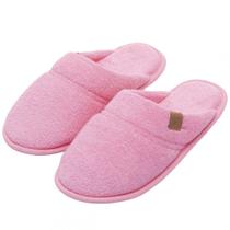 Pantufa Flex Puff: Estilo e Conforto Atoalhado - Rosa - 35/36