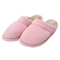 Pantufa Flexível Pelúcia com Plush PUFF - Rosa - 37/38