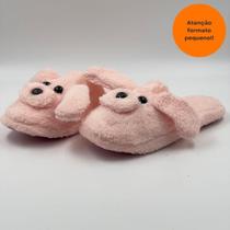 Pantufa Floff Cachorrinho em Fleece Feminina