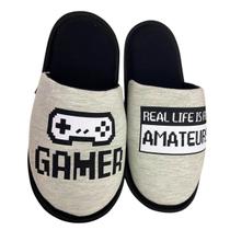 Pantufa Gamer chinelo de quarto extra grande especial Pantufa Gamer chinelo de quarto extra grande especial