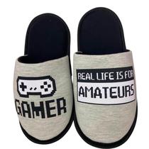 Pantufa Gamer chinelo de quarto extra grande especial Pantufa Gamer chinelo de quarto extra grande especial