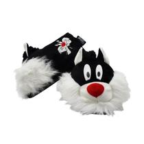 Pantufa Gato Frajola Looney Tunes - Preto - Tamanho M