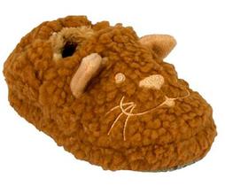 Pantufa Infantil Bebê Menino Castor Marrom Kids Pimpolho