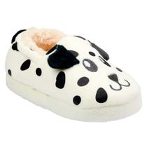 Pantufa Infantil Bebê Menino Dalmata Marrom Kids Pimpolho