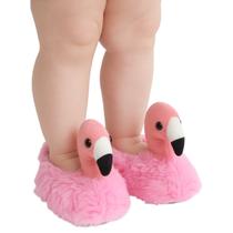 Pantufa Infantil Bichinhos Flamingo Fofinho Quentinho Pantufa Infantil Bichinhos Flamingo Fofinho Quentinho