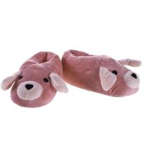 Pantufa Infantil Cachorro Soninho rosa - Bene Casa Baby