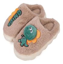 Pantufa Infantil Dinossauro Super Quentinha E Confortável Pantufa Infantil Dinossauro Super Quentinha E Confortável