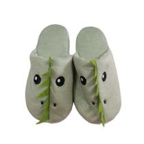 Pantufa Infantil Dinossauro Verde Basic+ Nº 25/26 Pantufa Infantil Dinossauro Verde Basic+ Nº 25/26