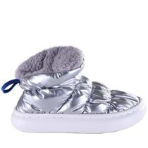 Pantufa Infantil Flowfa Mini Katy Prata Pantufa Infantil Flowfa Mini Katy Prata
