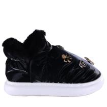 Pantufa Infantil Flowfa Mini Lucy Preto Pantufa Infantil Flowfa Mini Lucy Preto