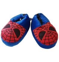 Pantufa Infantil Homem-Aranha Fofinho Quentinho Confortável