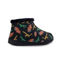 Pantufa Infantil Masculina Specht Dino Preto - 1026