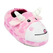 Pantufa Infantil Menina Play Vaquinha Pimpolho