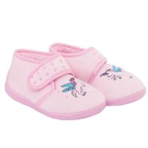 Pantufa Infantil Menina Unicórnio Rosa Stuf SB0333 Pantufa Infantil Menina Unicórnio Rosa Stuf SB0333