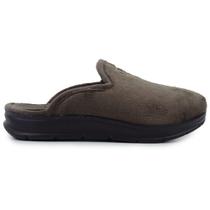 Pantufa Infantil Meninos Pegada Atoalhado Marrom - 3660