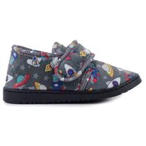 Pantufa Infantil Meninos Specht Foguete Cinza - 1036