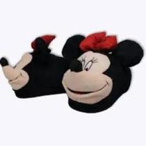 Pantufa Infantil Minnie Mouse Tamanho P Pantufa Infantil Minnie Mouse Tamanho P