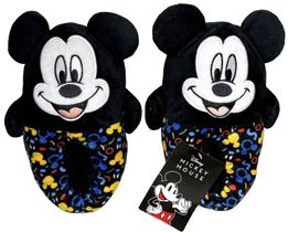 Pantufa Infantil Personagem Mickey Mouse - Disney - Tamanho 28/29