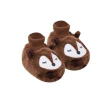 Pantufa Infantil Raposa Marrom 23/24 Stuf