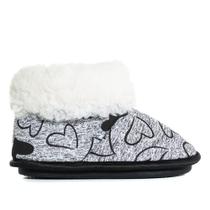 Pantufa Infantil Textil 02 Cinza Pantufa Infantil Textil 02 Cinza