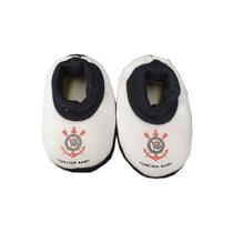 Pantufa infantil torcida baby corinthians bebê timão oficial