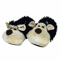 Pantufa Infantil Unissex Fechada de Macaco- Classe Pantufa Infantil Unissex Fechada de Macaco- Classe