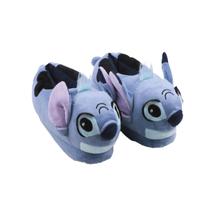 Pantufa Inverno Disney 3D Lilo Stitch Calçado Frio Pelúcia