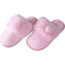 Pantufa Lady Peluciada com Pom Pom Due Pantufa Lady Peluciada com Pom Pom Due