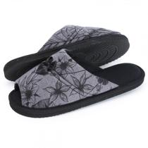 Pantufa Levite em Malha Floral