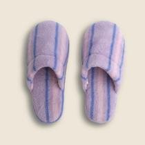 Pantufa Lines Microfibra Lilás - ACASA Pantufa Lines Microfibra Lilás - ACASA